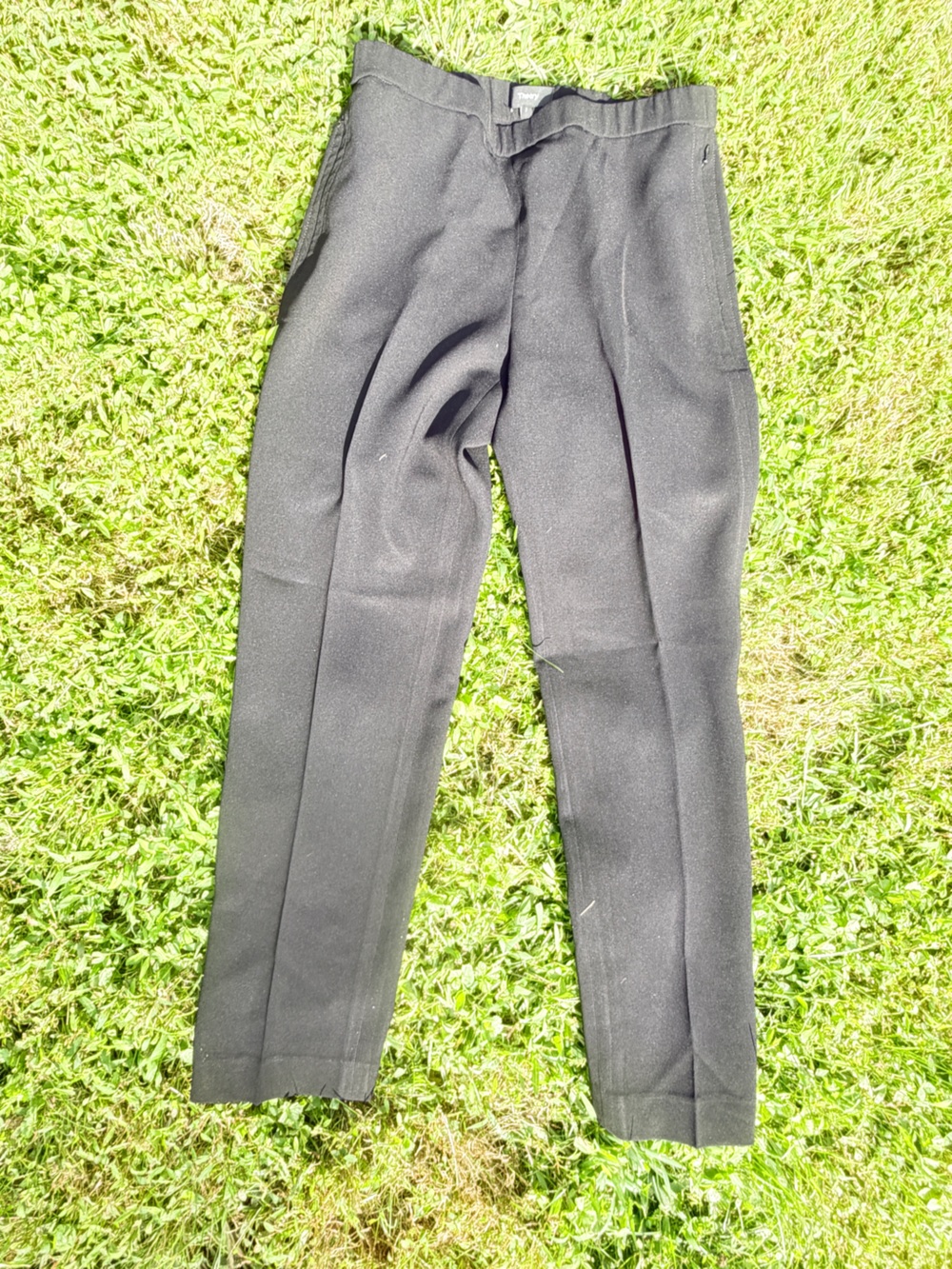 Theory Black Men's Dress Pants - Slim Tapered